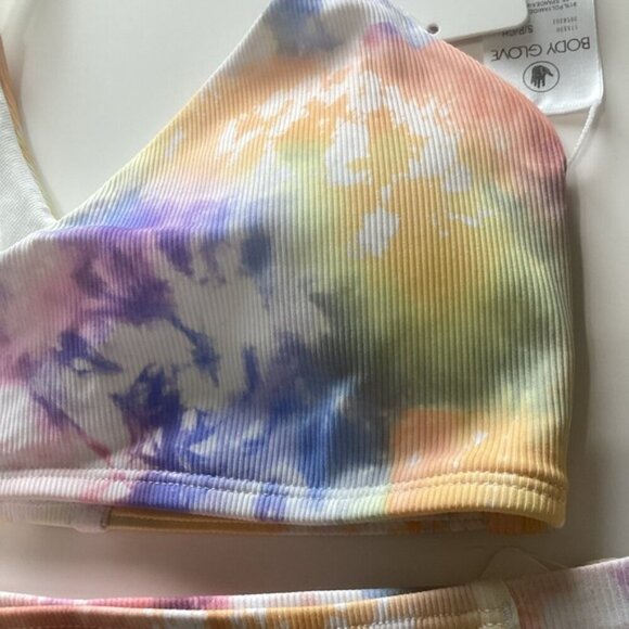 Body Glove Colorful Tie-Dye Bikini Set small top xsmall bottoms - Picture 4 of 9